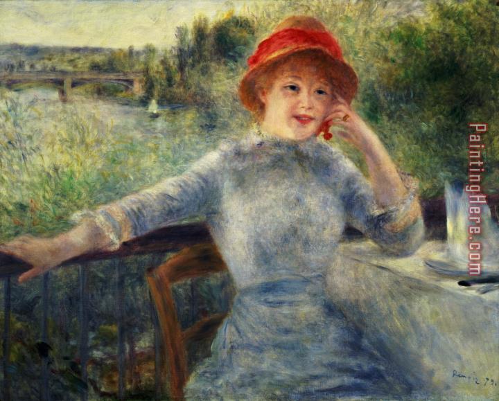 Pierre Auguste Renoir Alphonsine Fournaise